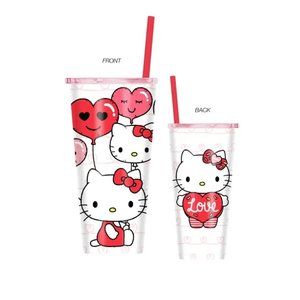 Hello Kitty 22oz Double Walled Stainless Steel Tumbler